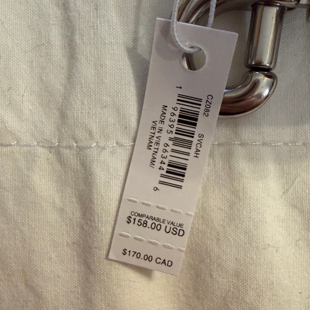 Coach Cherry Print Women's Bag Charm- Cream and Red - Picture 4 of 4